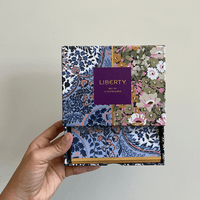 LIBERTY FLORAL GREETING ASSORTMENT NOTECARD SET
