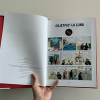 TINTÍN Y LA LUNA