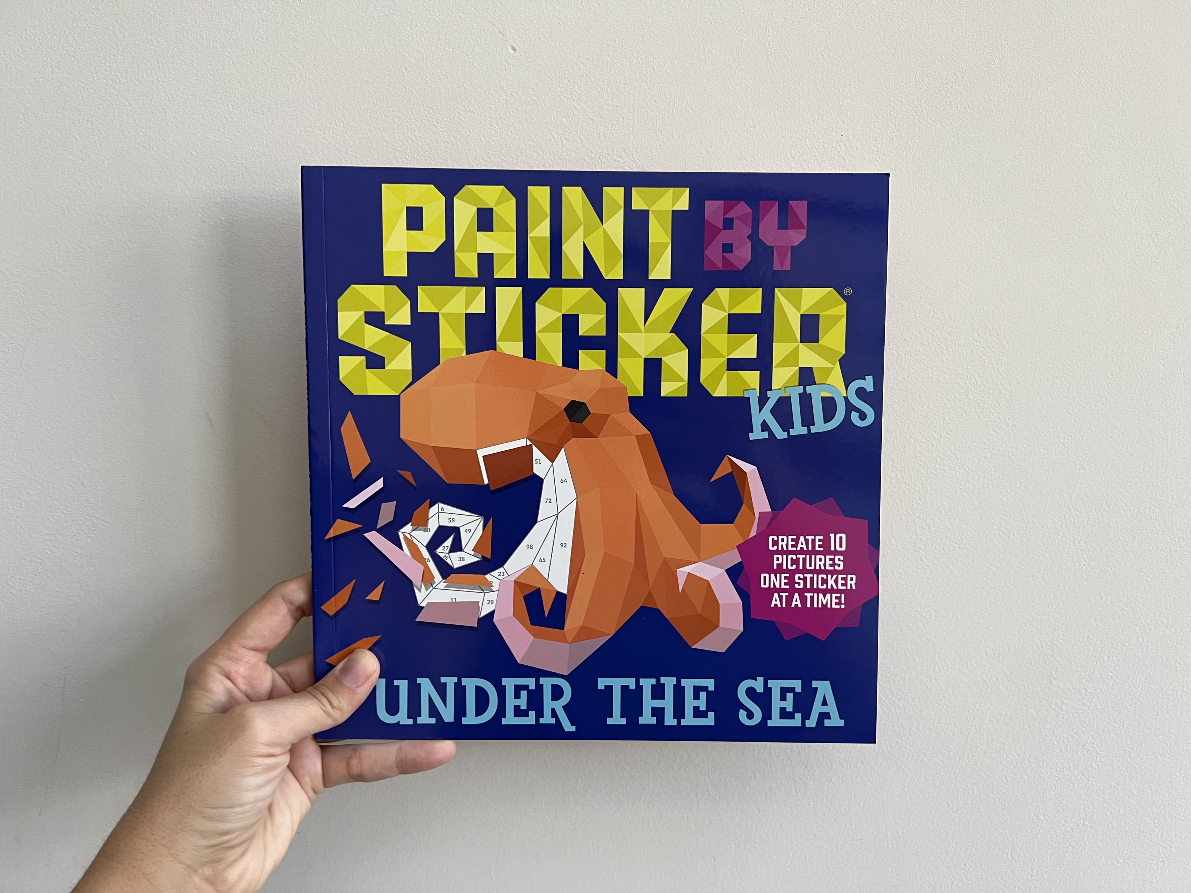 PAINT BY STICKER KIDS: UNDER THE SEA – feli.shopmx