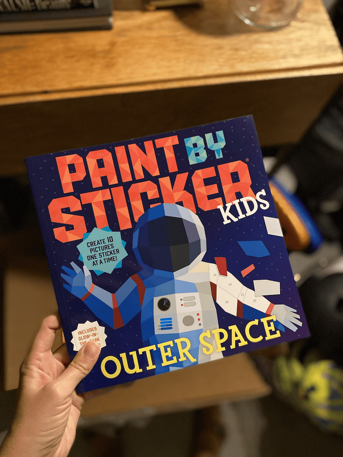 PAINT BY STICKER: OUTER SPACE