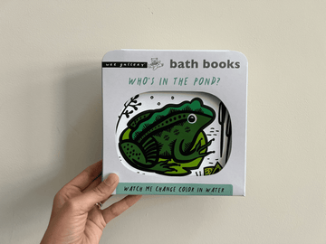 BATH BOOKS. WHO´S IN THE POND?