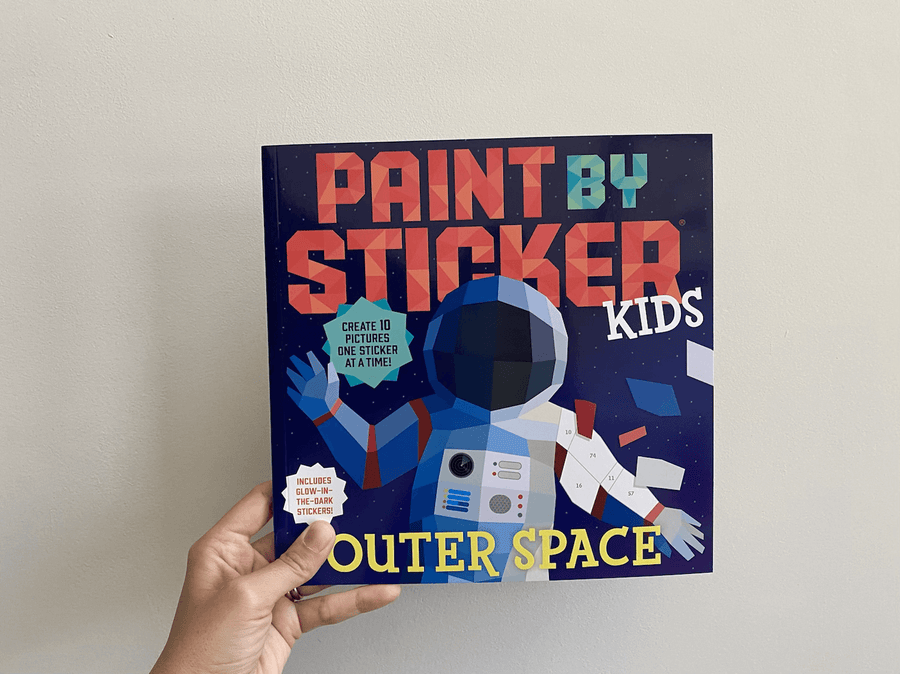 PAINT BY STICKER: OUTER SPACE