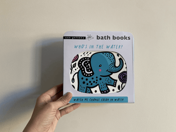 BATH BOOKS. WHO’S IN THE WATER.