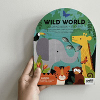 WILD WORLD COLORING BOOK