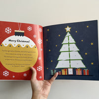 COLOR WITH STICKERS: CHRISTMAS