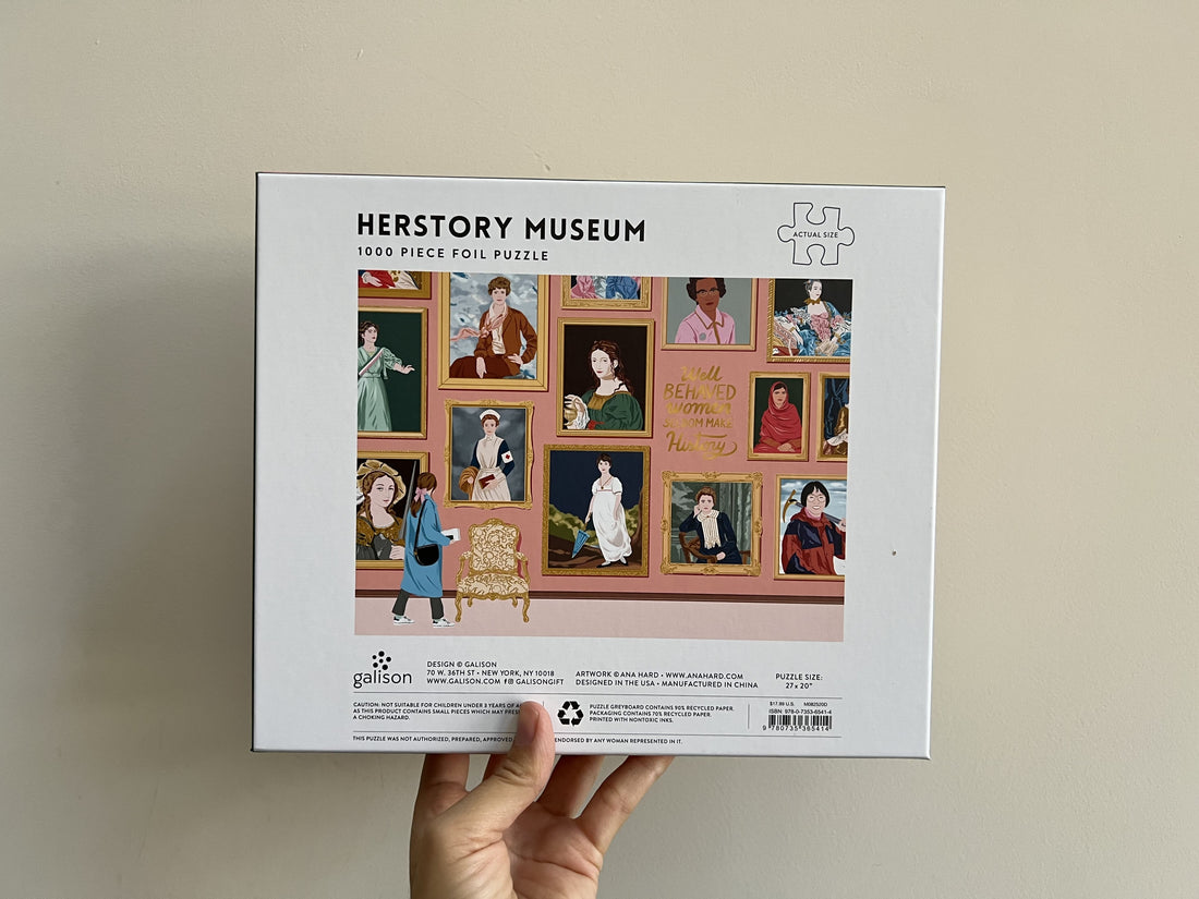 HERSTORY MUSEUM 1000 PIECE FOIL JIGSAW PUZZLE