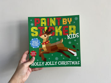 PAINT BY STICKER KIDS: HOLLY JOLLY CHRISTMAS