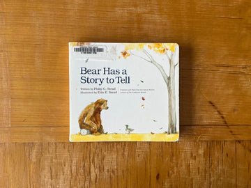 BEAR HAS A STORY TO TELL